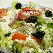 Order Greek Salad food online from Olive Lebanese Eatery store, Arlington on bringmethat.com