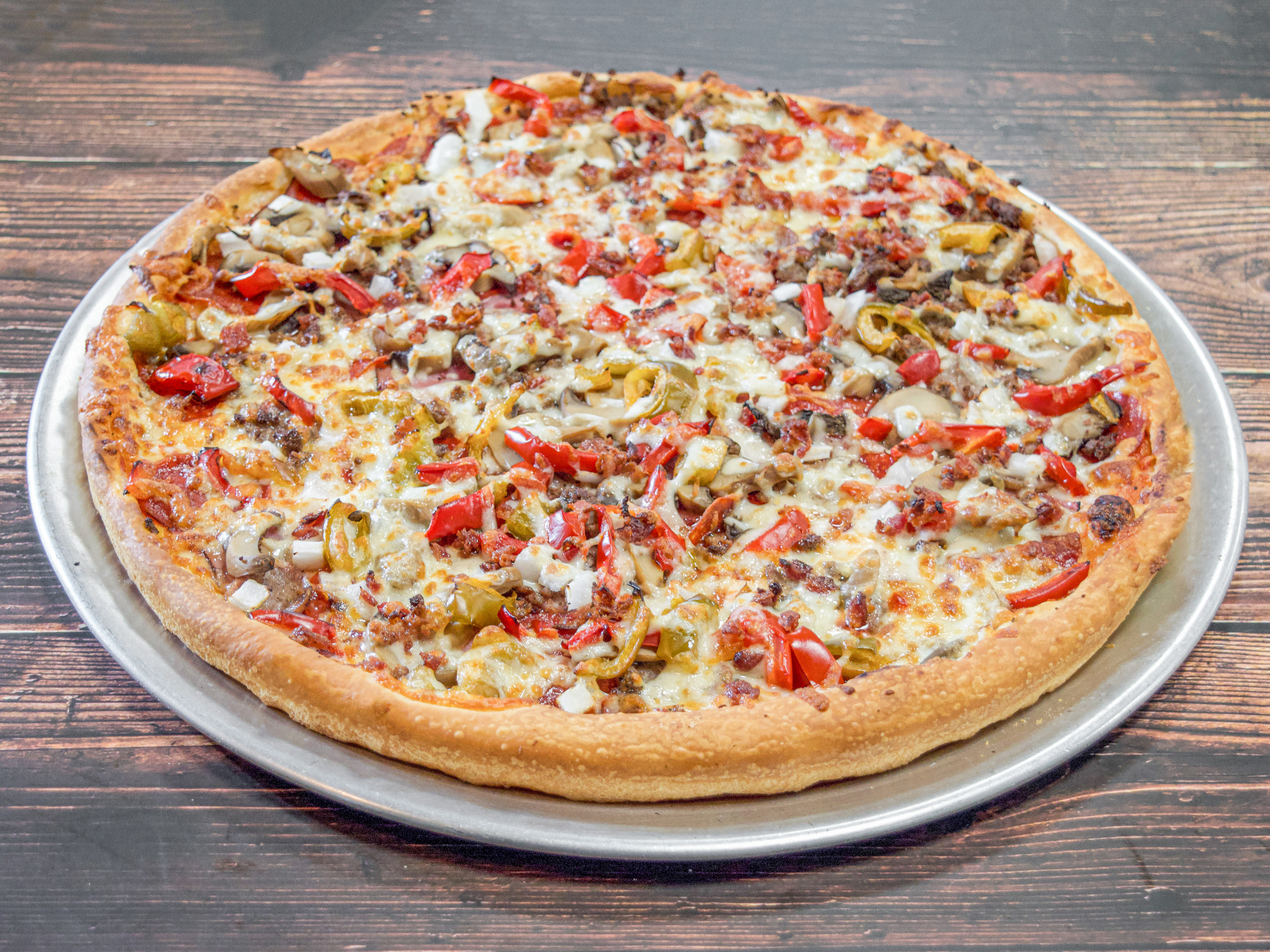Order Small Special Pizza food online from Nick Pizza store, Quincy on bringmethat.com