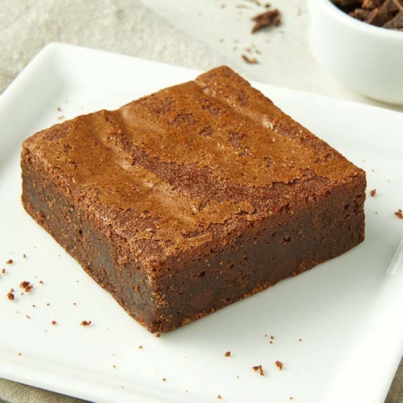 Order Cheryl's® Fudge Brownie - 1 Piece food online from Donatos Pizza store, Hudson on bringmethat.com