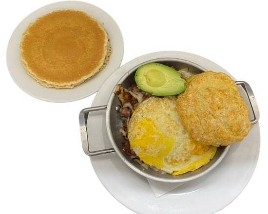 Order Build Your Own Skillet food online from Mr. Breakfast Restaurant store, Hoffman Estates on bringmethat.com