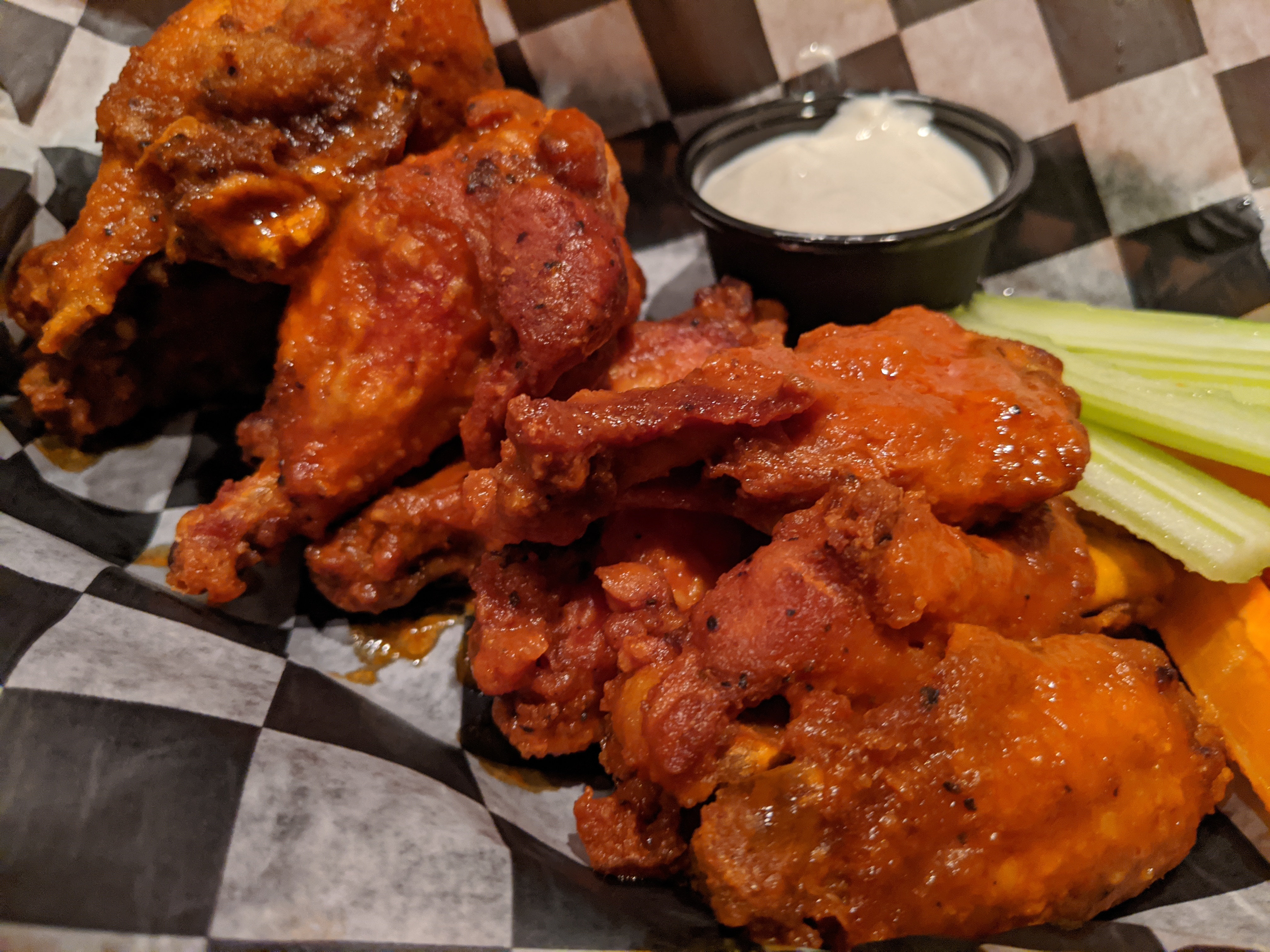 Order Chicken Wings food online from The Irish Rail store, Manasquan on bringmethat.com
