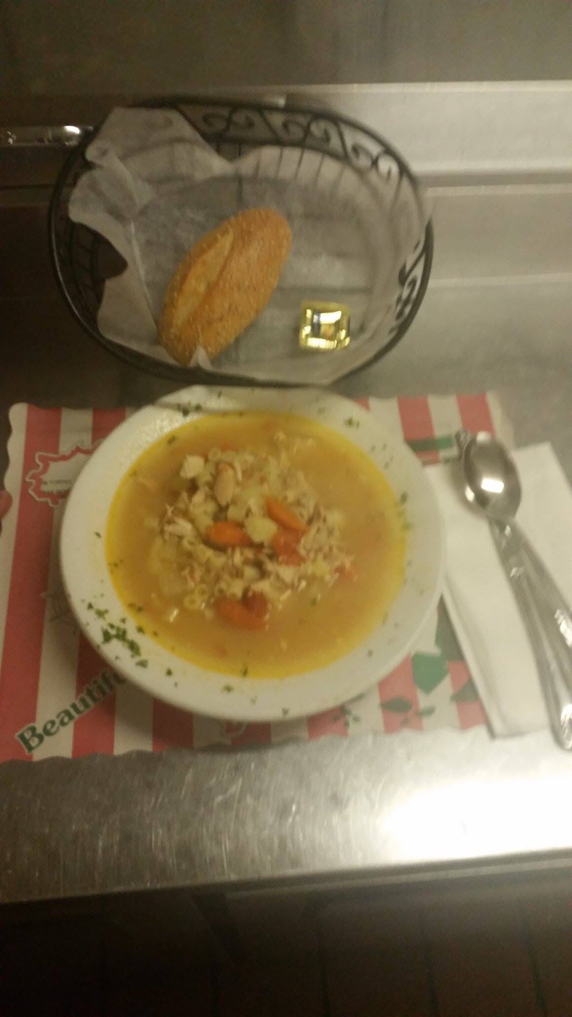 Order Chicken Noodle Soup - Soup food online from La Capannina store, Wainscott on bringmethat.com