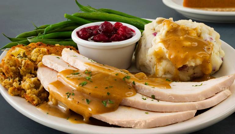 Order Roasted Turkey Plate food online from Metro Diner store, Dothan on bringmethat.com