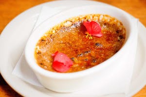 Order Vanilla Bean Creme Brulee food online from Venue Restaurant & Lounge store, Lincoln on bringmethat.com