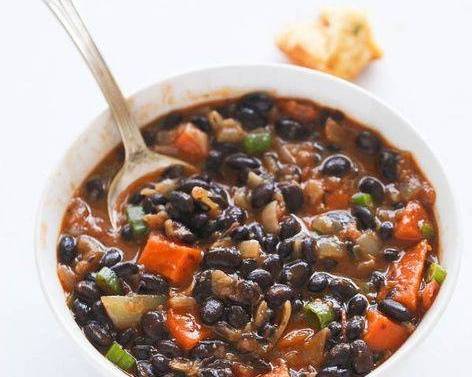 Order Caribbean Black Bean(Frozen Soup) food online from Soup Kettle Grill store, Meridian on bringmethat.com