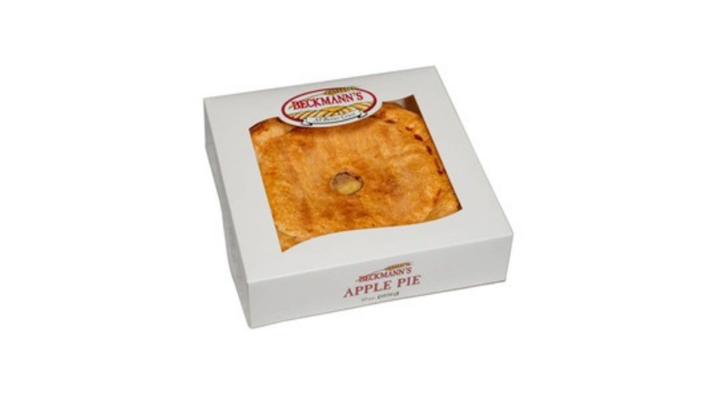 Order Beckmanns Bakery - Apple Pie - 7 food online from Luv Mart store, Santa Cruz on bringmethat.com