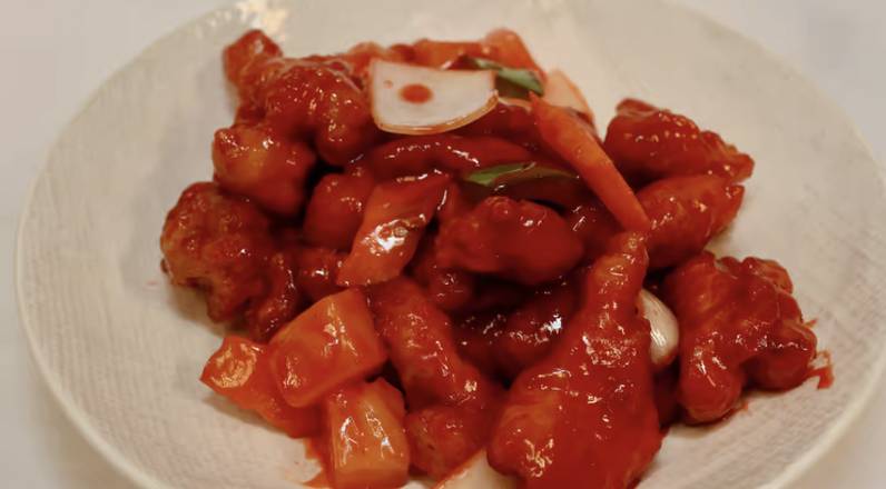 Order Sweet & Sour Pork food online from King Chuan Restaurant store, San Carlos on bringmethat.com