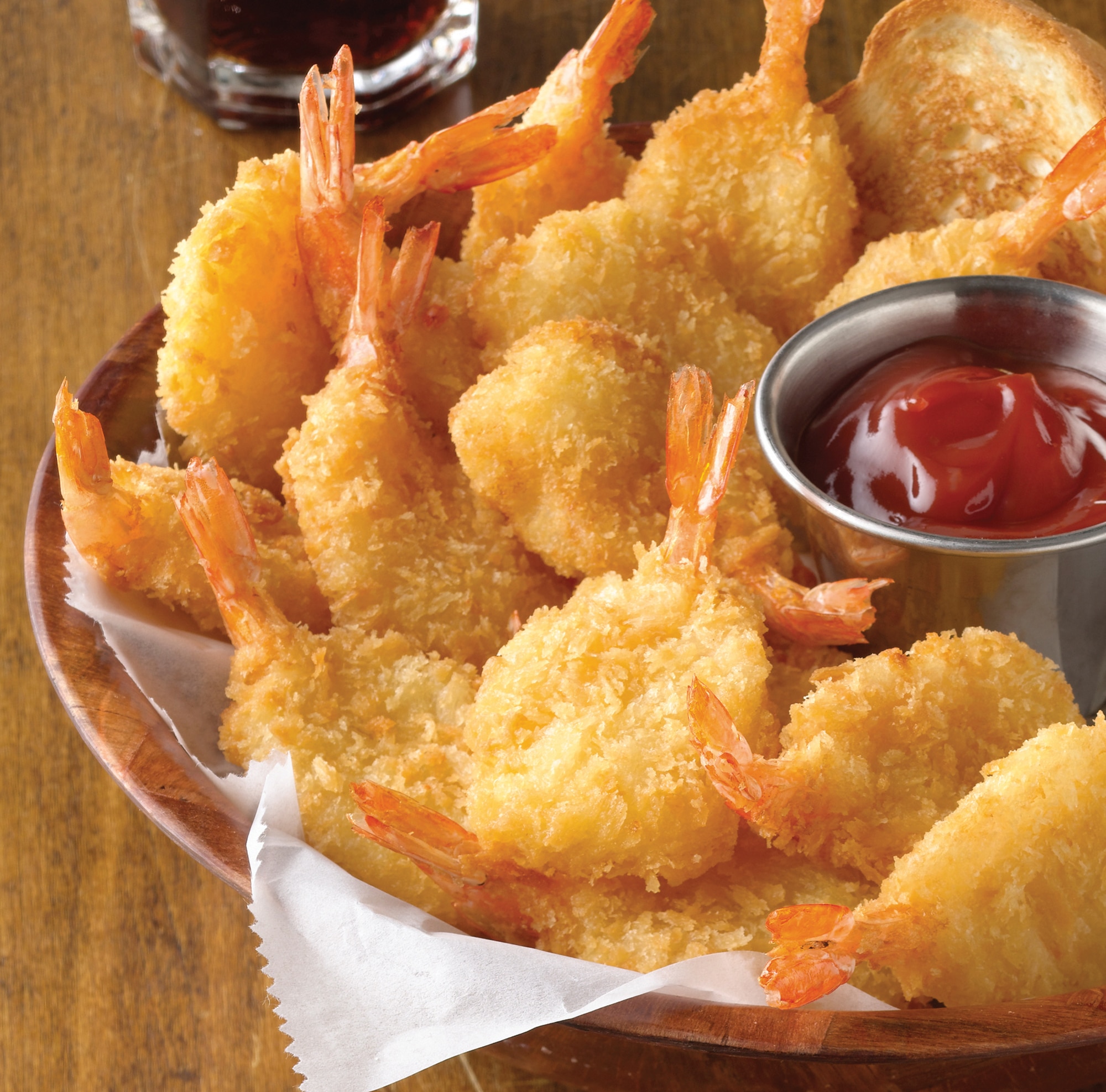 Order 7 Piece Jumbo Shrimp Dinner food online from Pizza Place store, Detroit on bringmethat.com