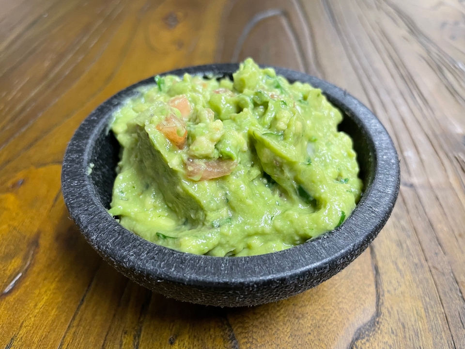 Order 4oz Guacamole food online from Totopo Mexican Kitchen And Bar store, Pittsburgh on bringmethat.com
