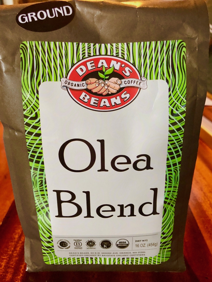 Order OLEA blend ground Coffee 16oz food online from Olea Mediterranean Taverna store, Brooklyn on bringmethat.com