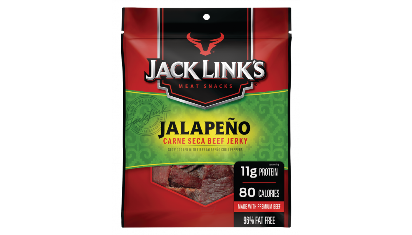 Order Jack Link's Jalapeño Jerky 3.25oz food online from Foodland Liquor store, Santa Ana on bringmethat.com