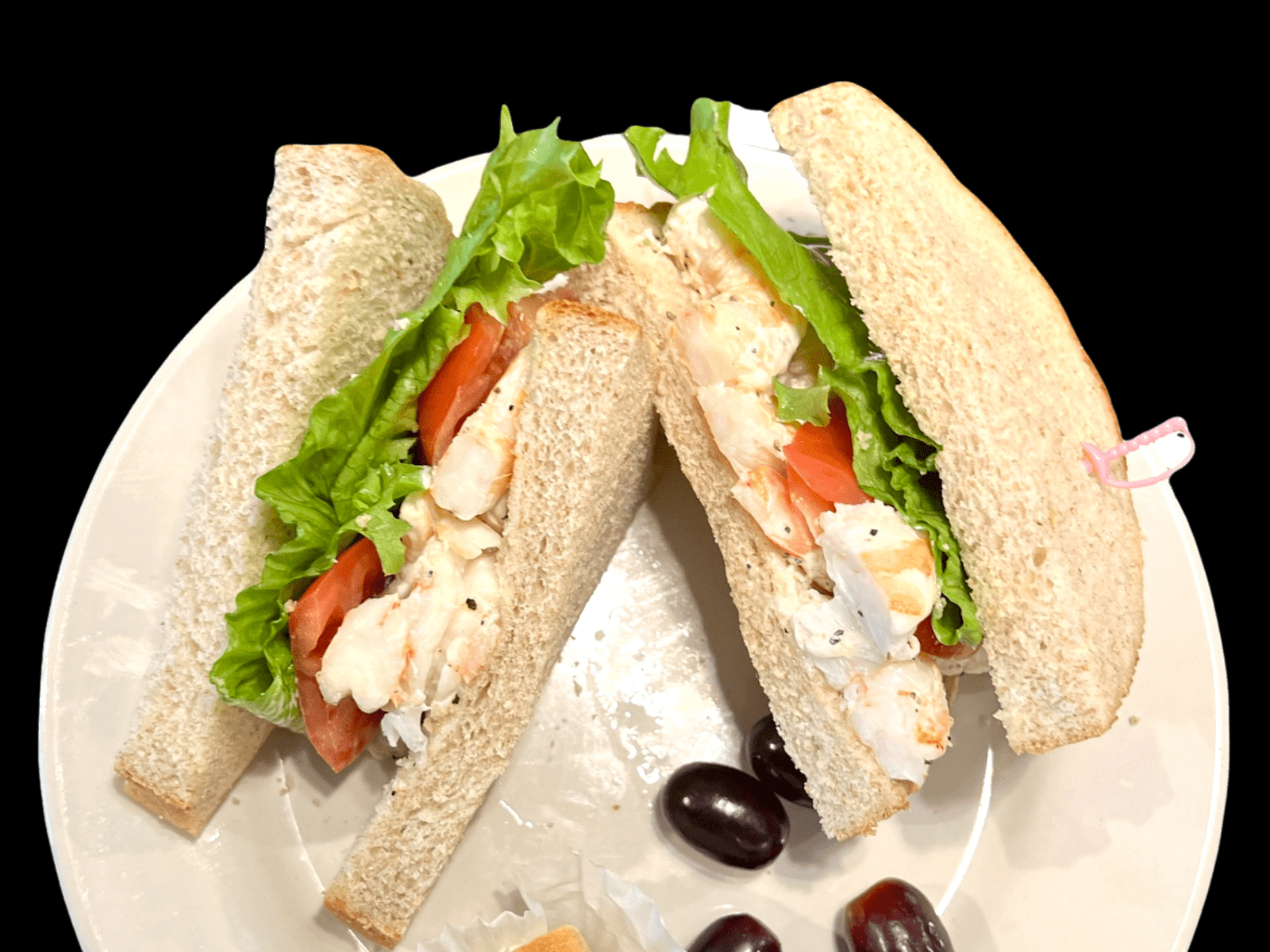 Order Shrimp Salad Sandwich food online from Cafe At Pharr store, Dunwoody on bringmethat.com