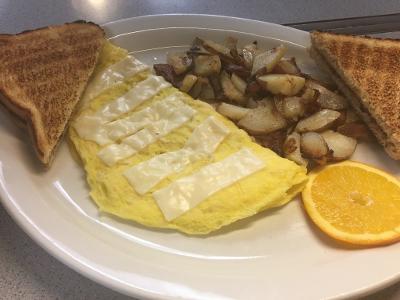 Order Cheese Omelet food online from Cafe With Soul store, Doylestown on bringmethat.com