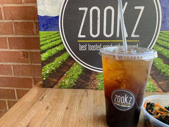 Order Large Iced Coffee food online from Zookz Sandwiches store, Phoenix on bringmethat.com