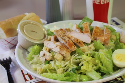 Order Chicken Caesar Salad food online from Franksville store, Chicago on bringmethat.com