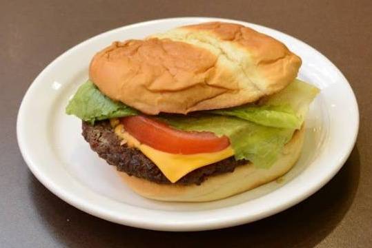Order Cheese Burger food online from Crossroads Grill & Hamburger store, Bellevue on bringmethat.com