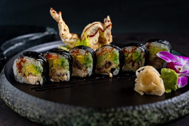 Order Dynamite Spider Roll food online from Kinha Sushi store, Garden City on bringmethat.com