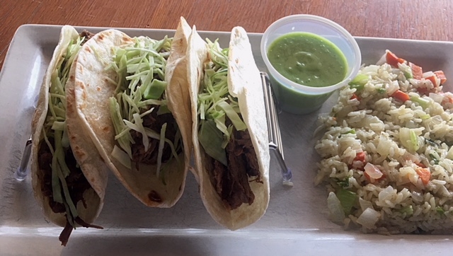 Order Short Rib Tacos food online from RealTime Sports Bar and Grill store, Elk Grove Village on bringmethat.com