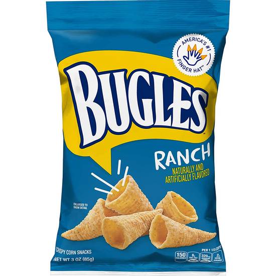 Order Bugles Corn Snacks, Ranch food online from Pepack Sunoco store, Peapack on bringmethat.com