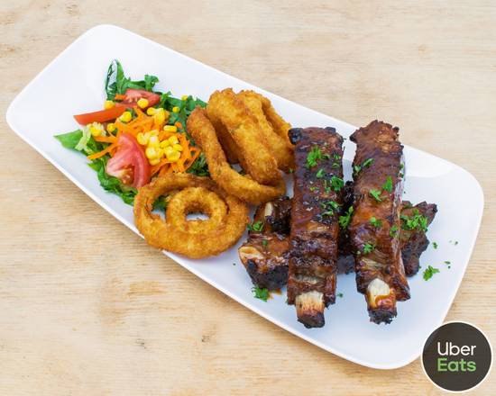 Order Pork Ribs (300 gms) food online from The Corner And Its Delights store, Bergenfield on bringmethat.com