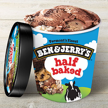 Order Ben & Jerry's Ice Cream Half Baked food online from Tgi Fridays store, Cherry Hill on bringmethat.com