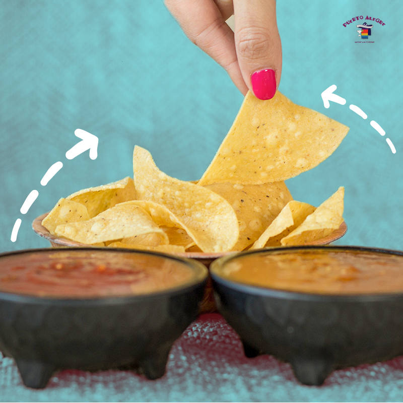 Order Chips and Salsa food online from Puerto Alegre store, San Francisco on bringmethat.com