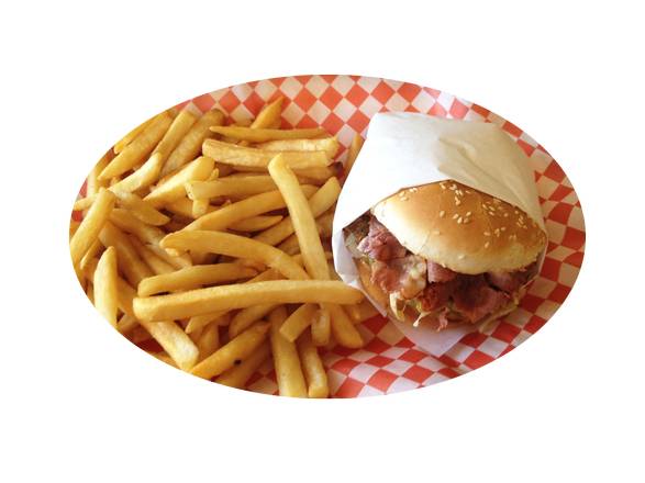 Order Colossal Burger food online from Angelo 6 Burger store, Upland on bringmethat.com