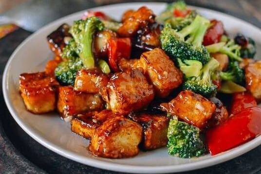 Order General Tao’s Tofu food online from Wu Er by WOW Barbecue store, Brookline on bringmethat.com