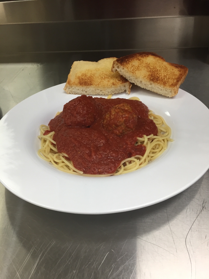 Order Spaghetti with Meatballs food online from Carbone Pizzeria store, Rosemount on bringmethat.com
