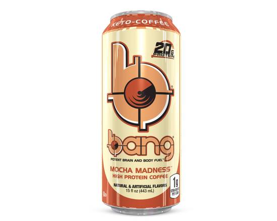 Order  Keto Coffee Mocha Madness High Protein Energy Drink, 15 oz Can  food online from Pit Stop Liquor Mart store, El Monte on bringmethat.com