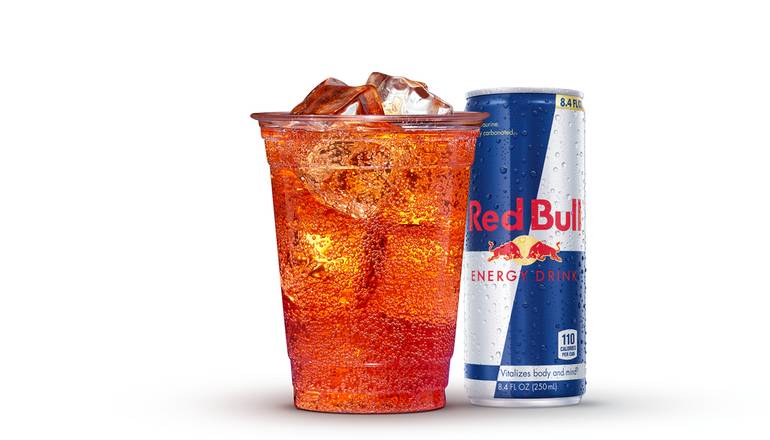 Order Iced Jersey Devil- Strawberry Energy 16oz food online from Quickchek store, Parsippany on bringmethat.com