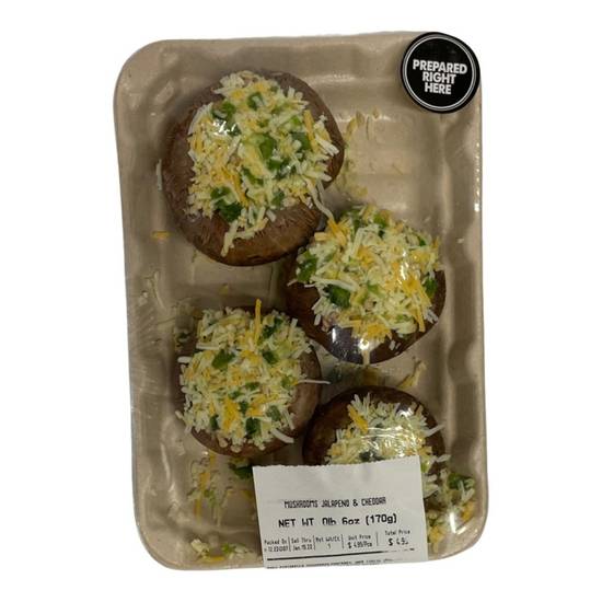 Order Mushrooms Jalapeno & Cheddar (6 oz) food online from Safeway store, Turlock on bringmethat.com