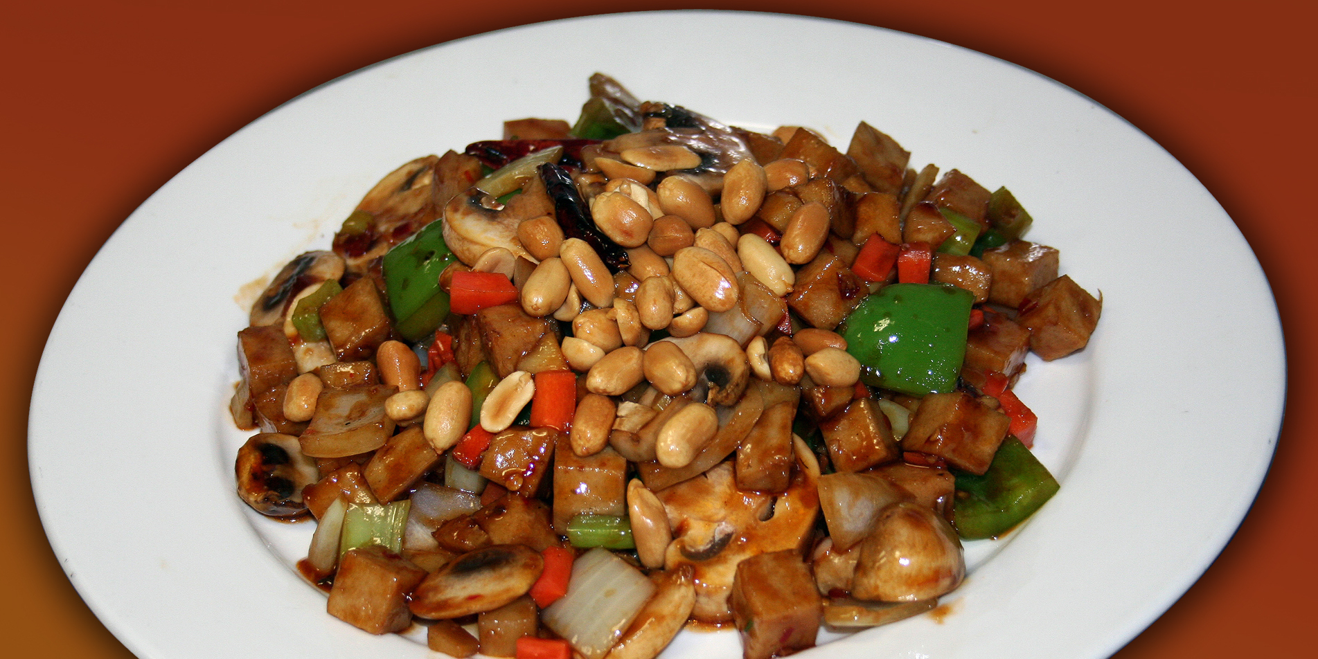 Order Kung Pao Vegetarian Chicken food online from Fu Kee store, San Jose on bringmethat.com