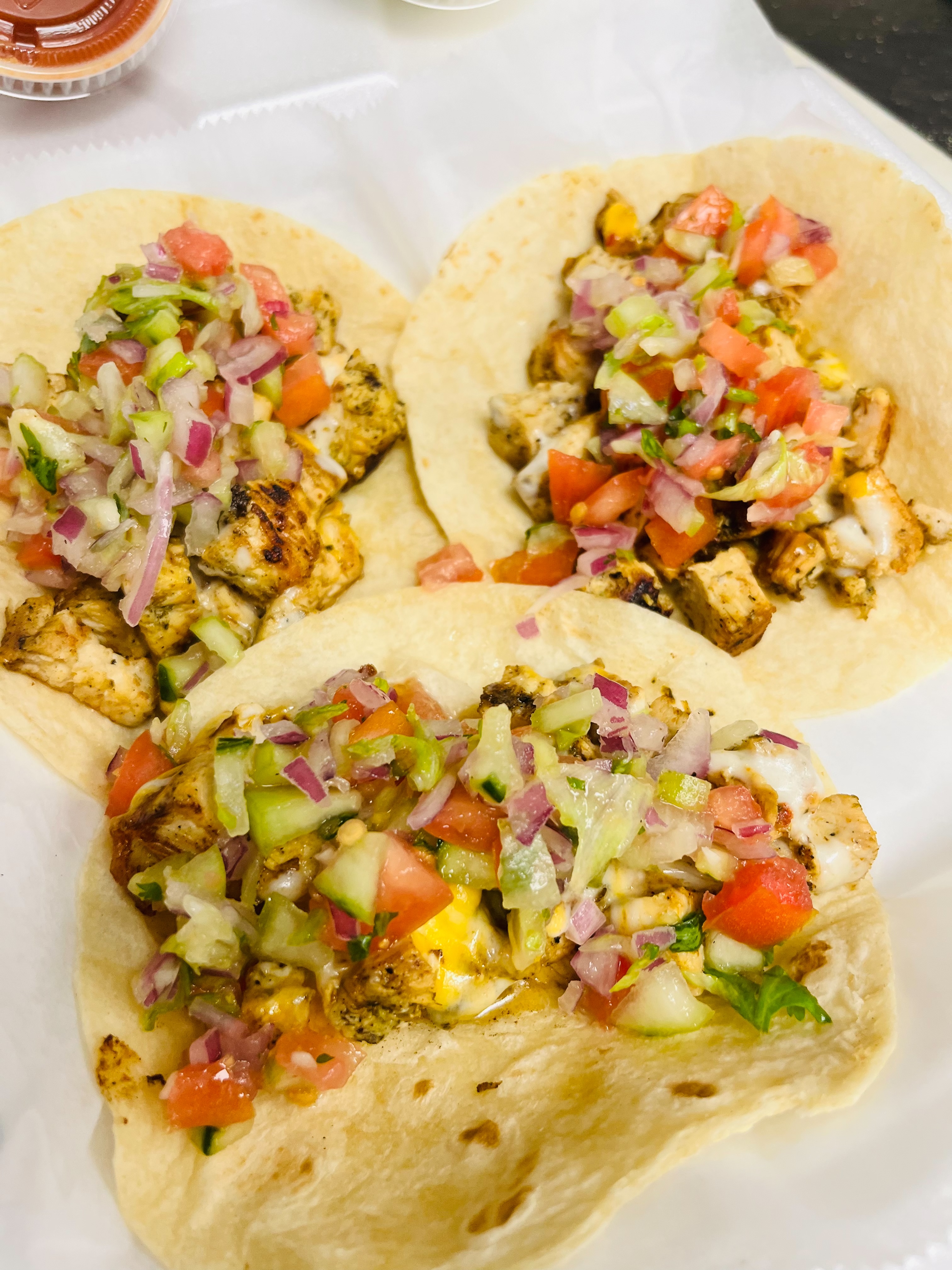 Order  3 Tacos food online from Fiore Shake, Steak And Sides store, Philadelphia on bringmethat.com