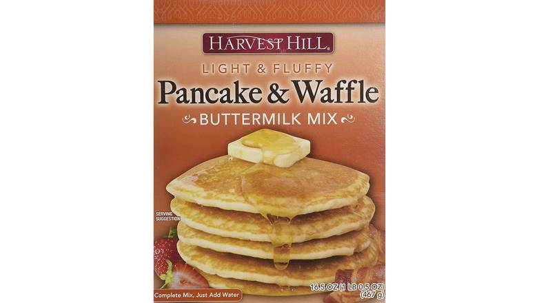 Order Harvest Hill Light And Fluffy Buttermilk Pancake Mix food online from Red Roof Market store, Lafollette on bringmethat.com