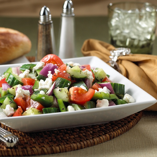 Order Greek Salad food online from Pizza haven store, New York on bringmethat.com