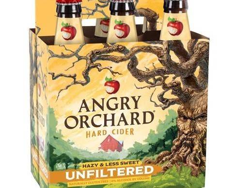 Order Angry Orchard Hard Cider Hazy Unfiltered 6 Pack food online from Newport Wine & Spirits store, Newport Beach on bringmethat.com