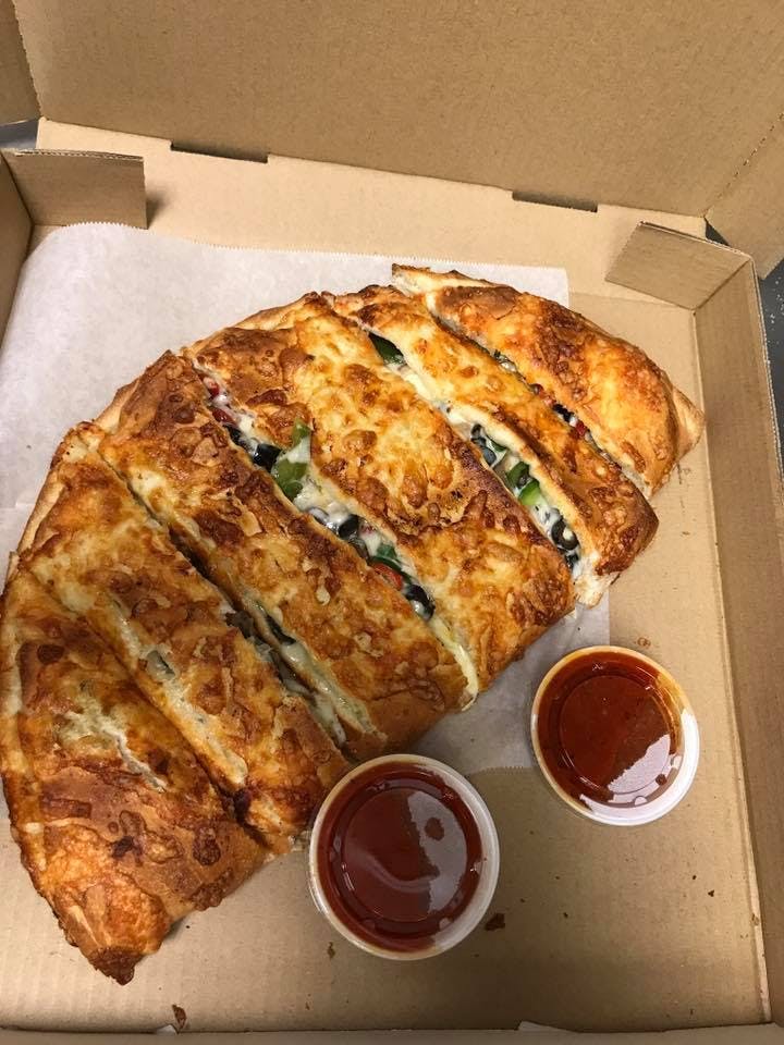 Order Supreme Calzone - Small food online from Cuzins Pizza store, Seekonk on bringmethat.com