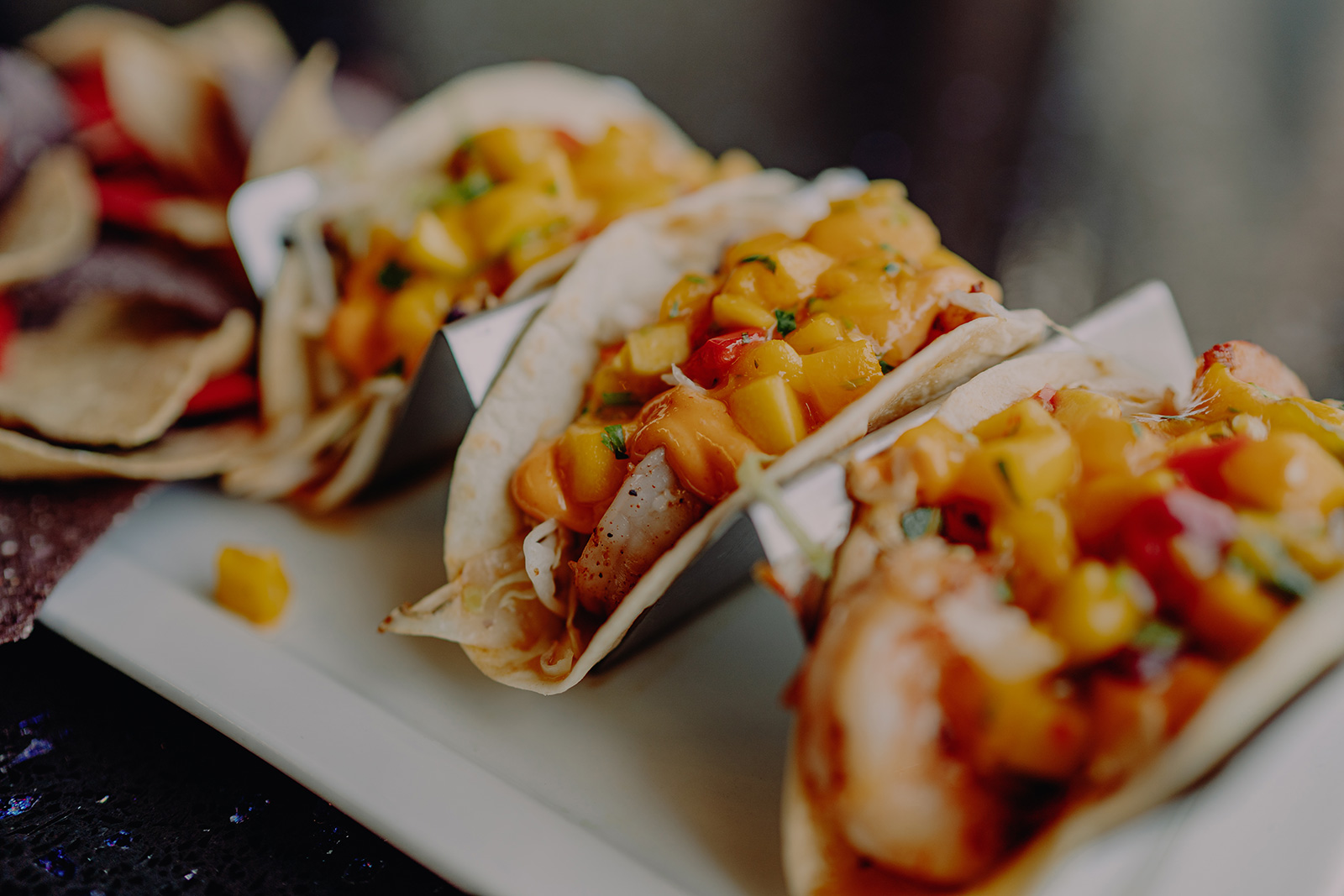 Order Shrimp Taco Meal food online from Fozzys Bar & Grill store, Loves Park on bringmethat.com