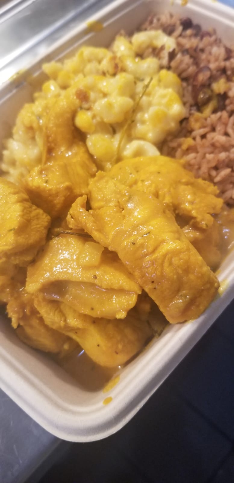 Order Curry Chicken ( Bone In) food online from Jerk Off The Grill store, New York NY on bringmethat.com