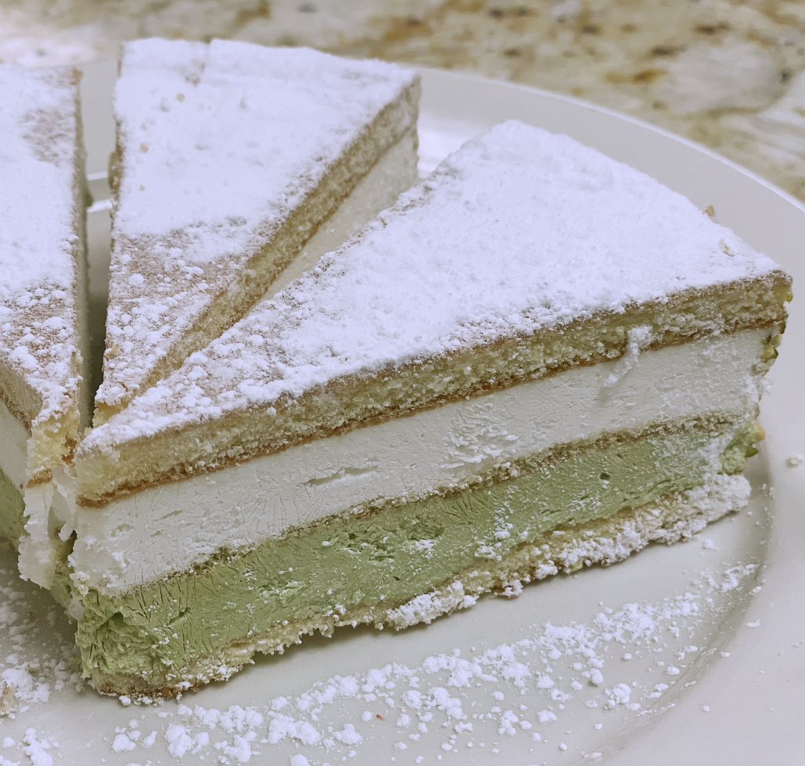 Order Ricotta & Pistachio Cake food online from Jay's Pizza & Eats store, Stony Point on bringmethat.com