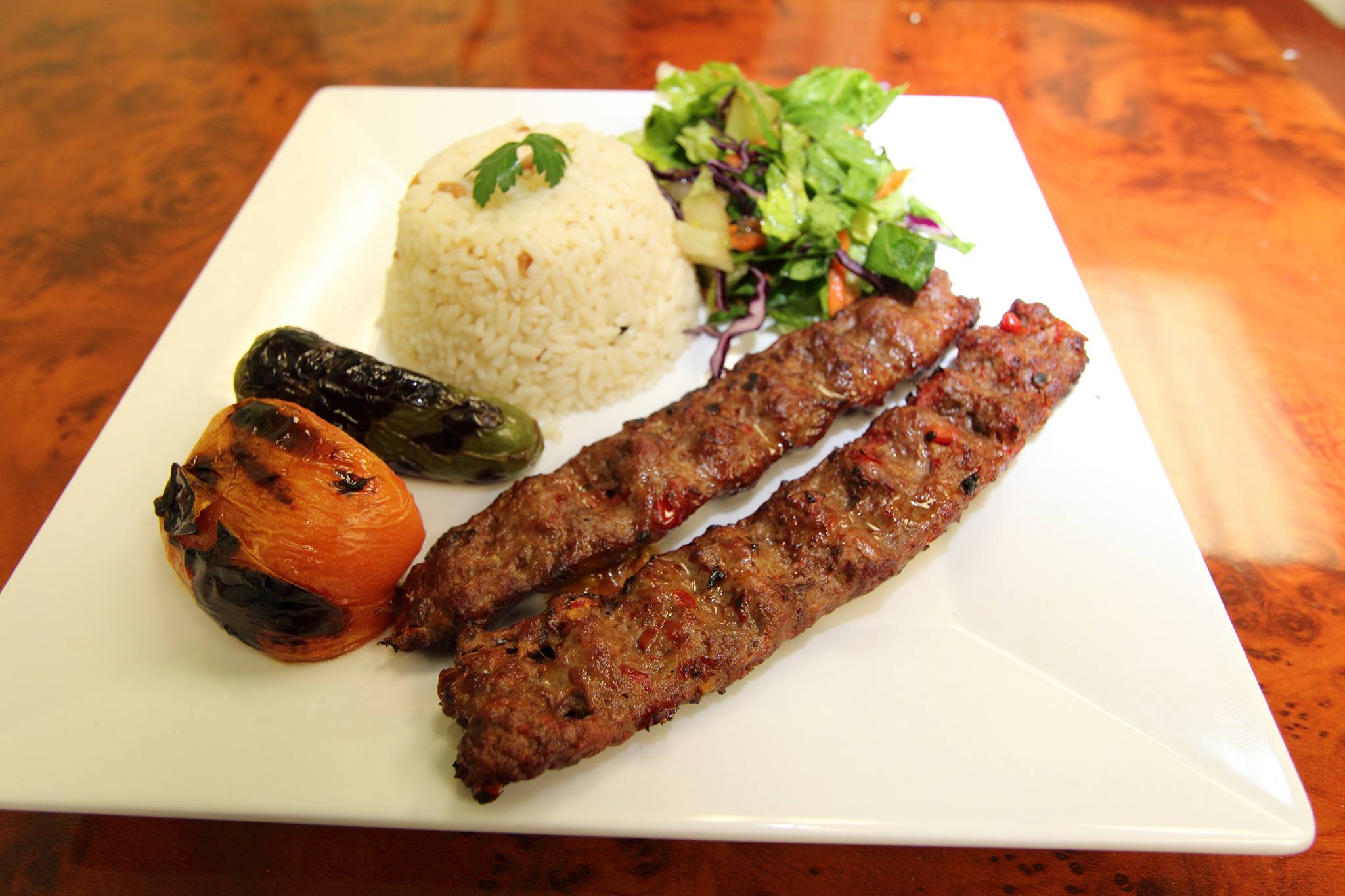 Order Adana Kebab food online from Turkuaz Mediterranean Gourmet store, West Hempstead on bringmethat.com