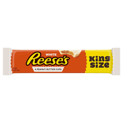 Order Reese's White Peanut Butter Cups King Size 2.8oz food online from 7-Eleven store, West Columbia on bringmethat.com