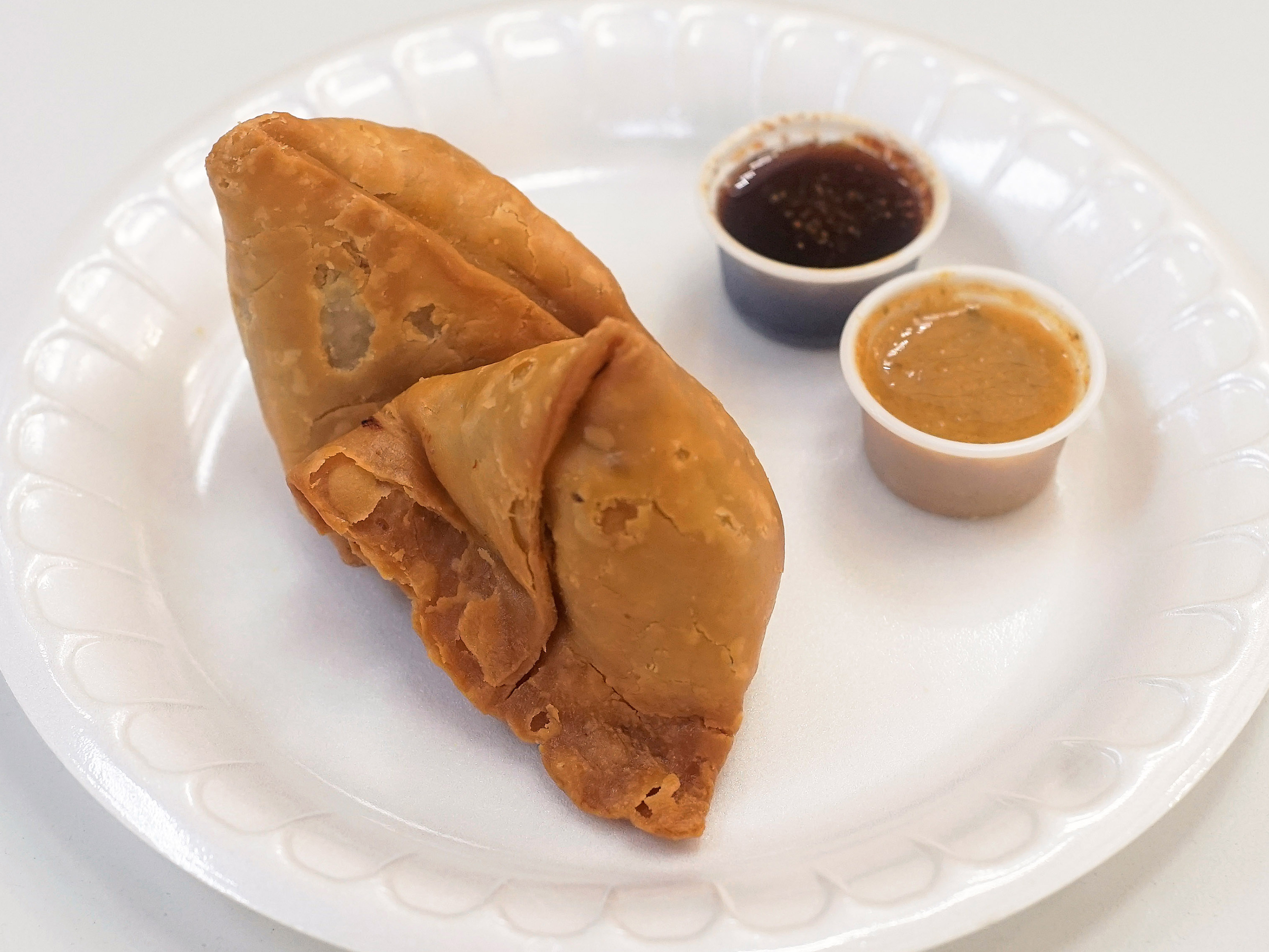 Order Samosas food online from Dhaba Indian Kitchen store, Northville on bringmethat.com