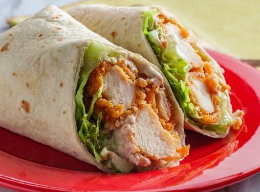 Order Chicken Wrap food online from The Gyro Bar store, Salida on bringmethat.com