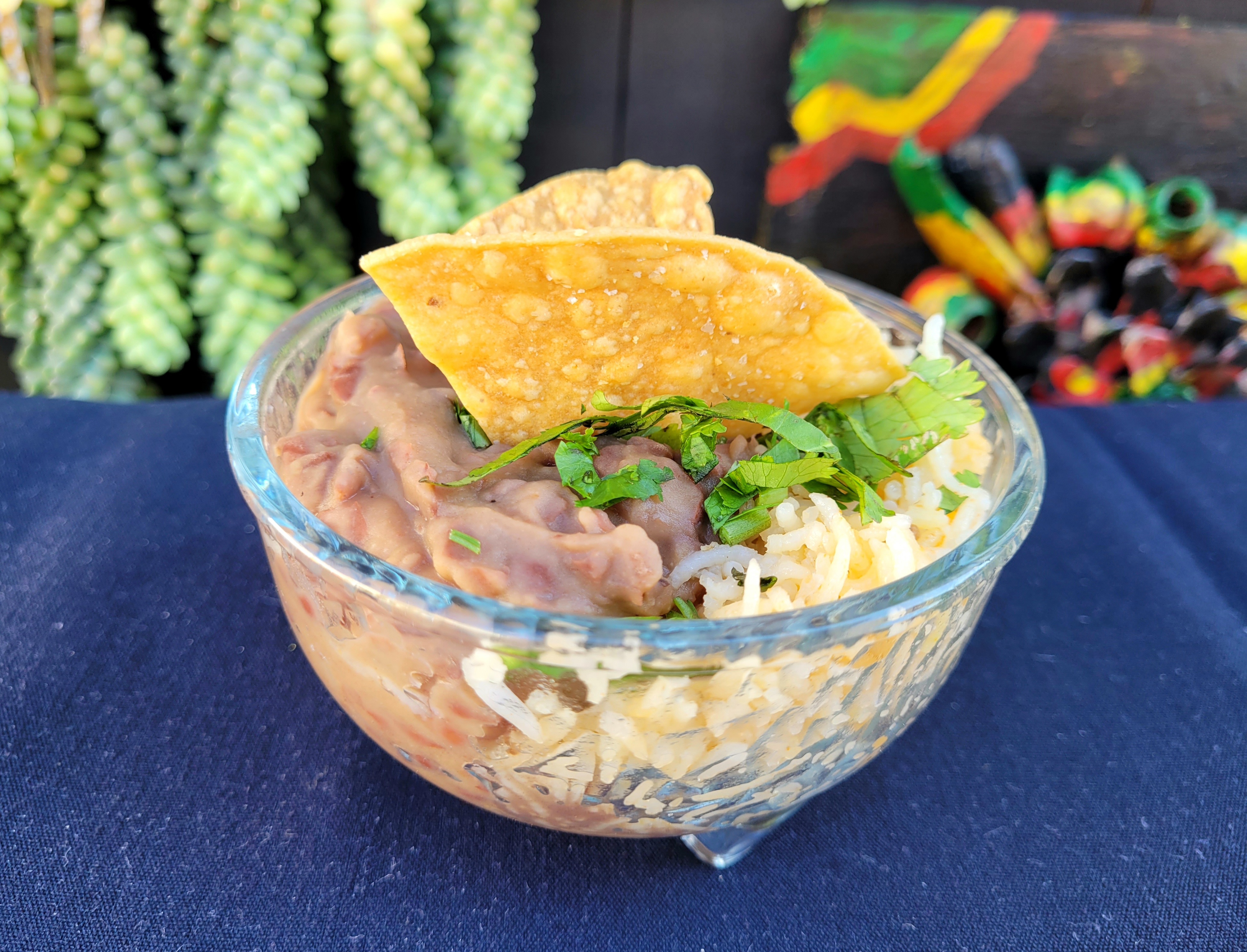 Order Pinto Beans and  Rice food online from Rasta Taco store, Laguna Beach on bringmethat.com
