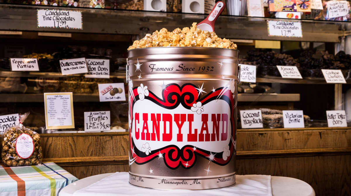 Order 6.5 Gallon Chicago Mix food online from Candyland store, Stillwater on bringmethat.com