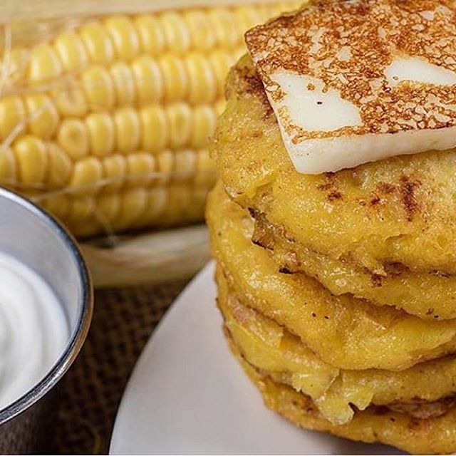 Order 5 Piece Mini Cachapas food online from Arepas cafe & grill store, Astoria on bringmethat.com