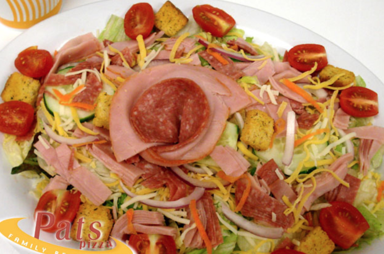 Order Chef's Salad food online from Pat Pizza Family Restaurant store, Wilmington on bringmethat.com