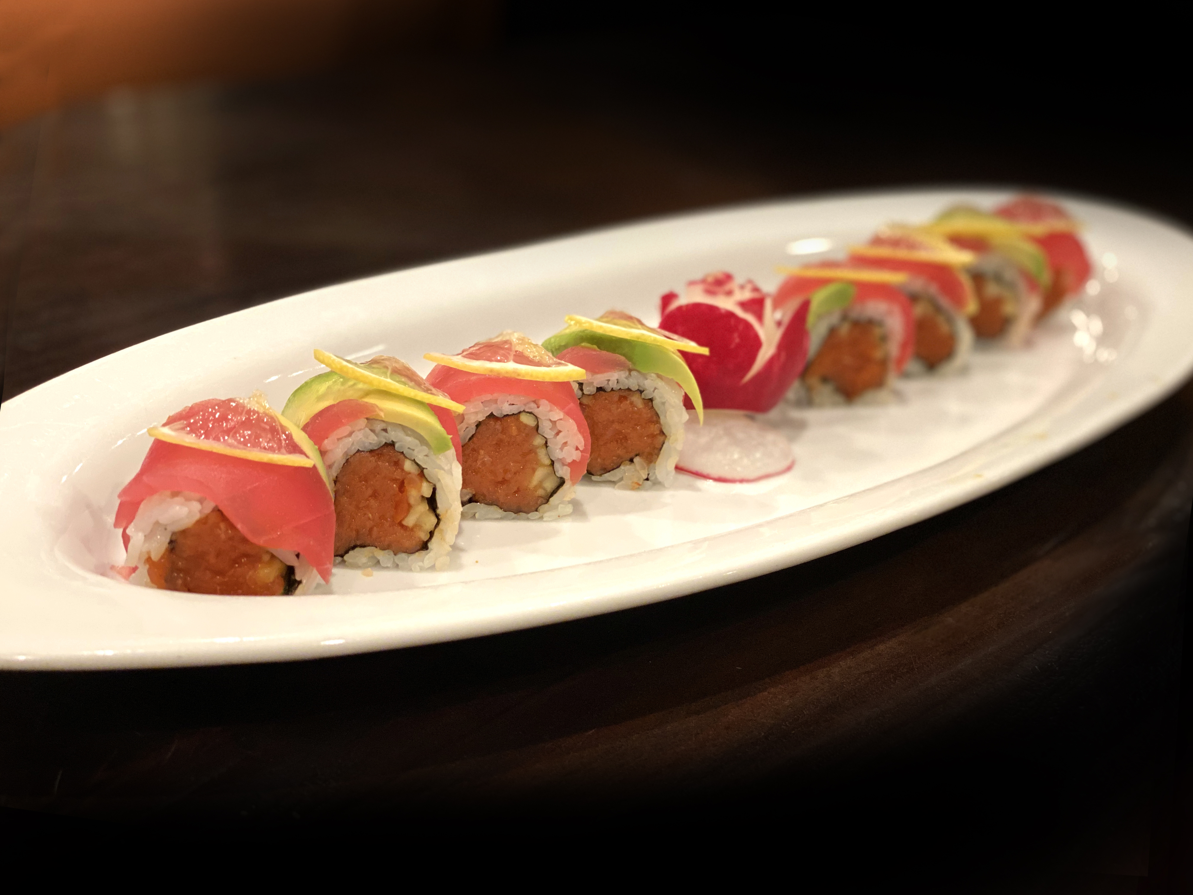 Order F3. Sexy Roll food online from Hikari Sushi And Ramen store, Corona on bringmethat.com